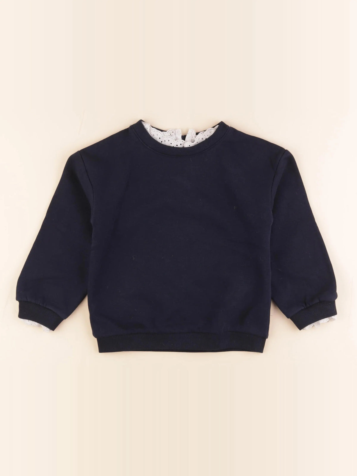 La Redoute - sweat bleu - 6 ans