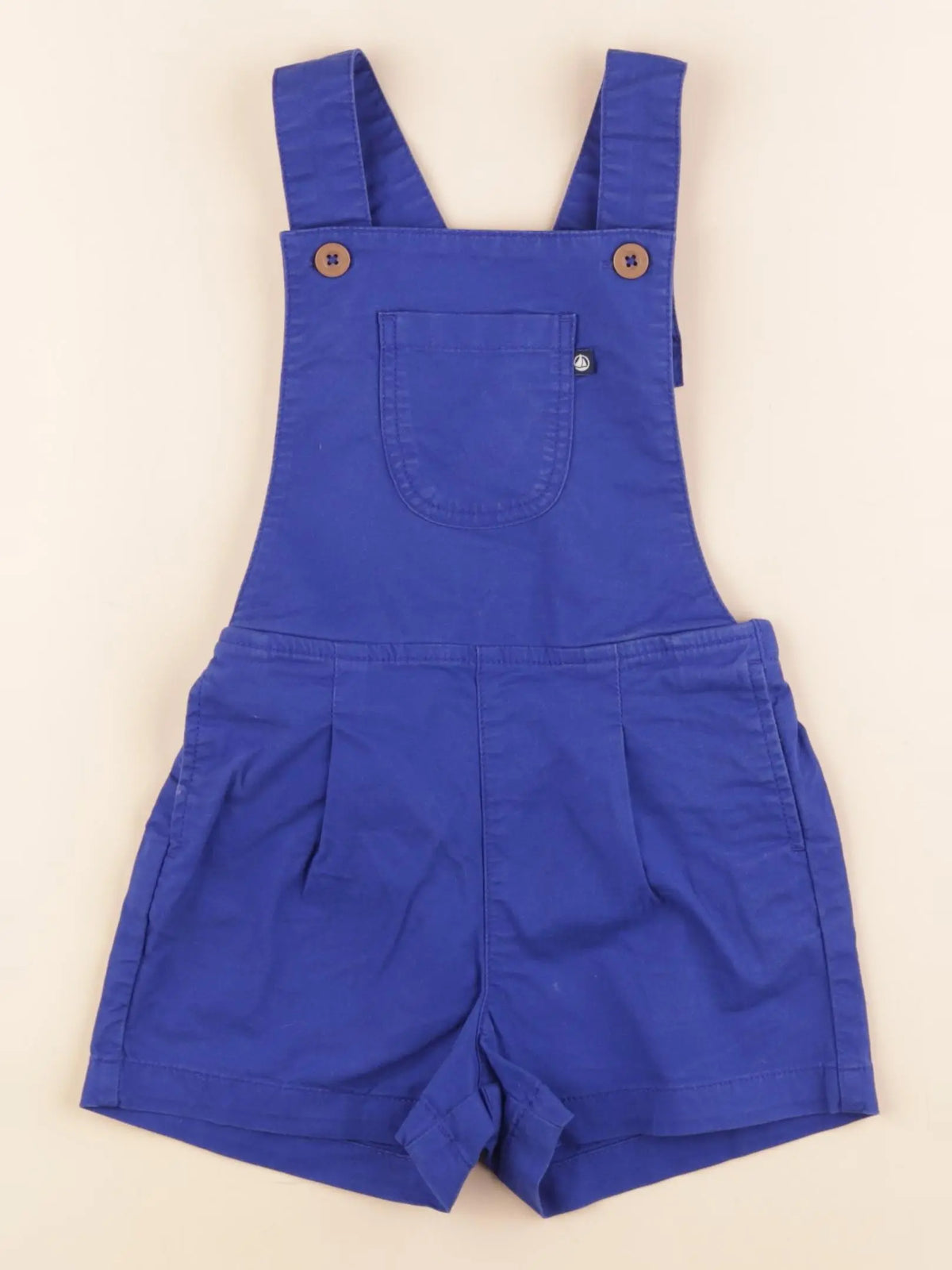 Petit Bateau - salopette bleu - 4 ans