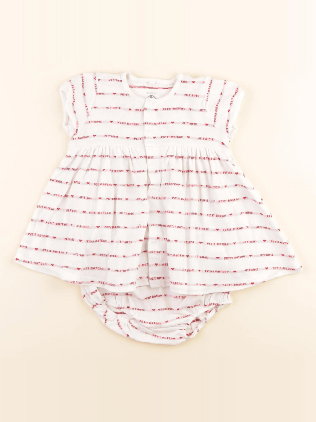 Robe blanc, rouge