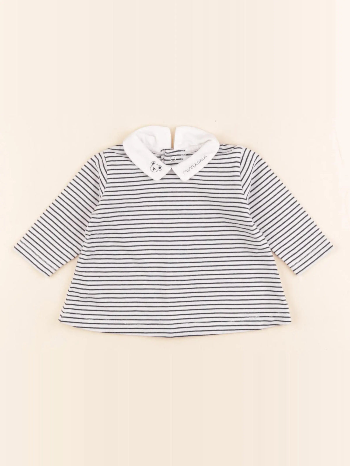 Boutchou - tee-shirt bleu - 3 mois