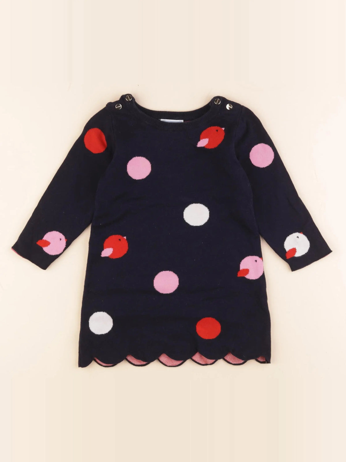 Jacadi - robe bleu - 24 mois