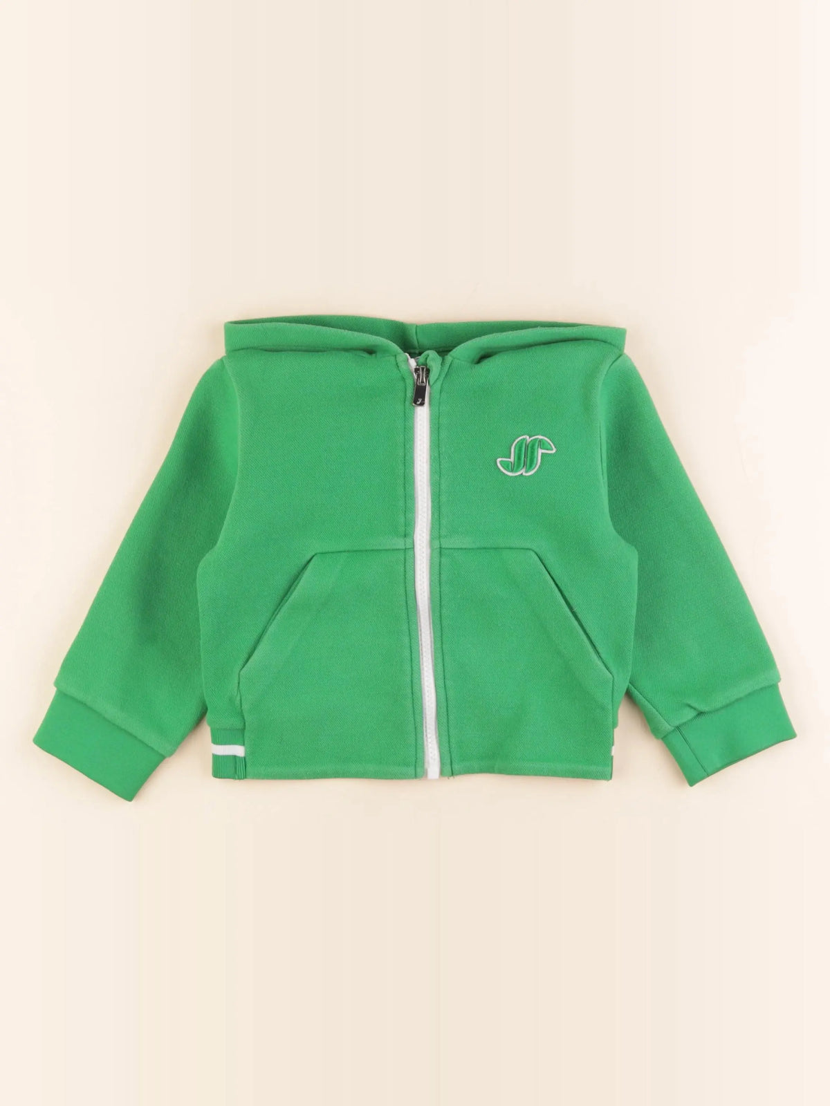 Jacadi - sweat vert - 24 mois