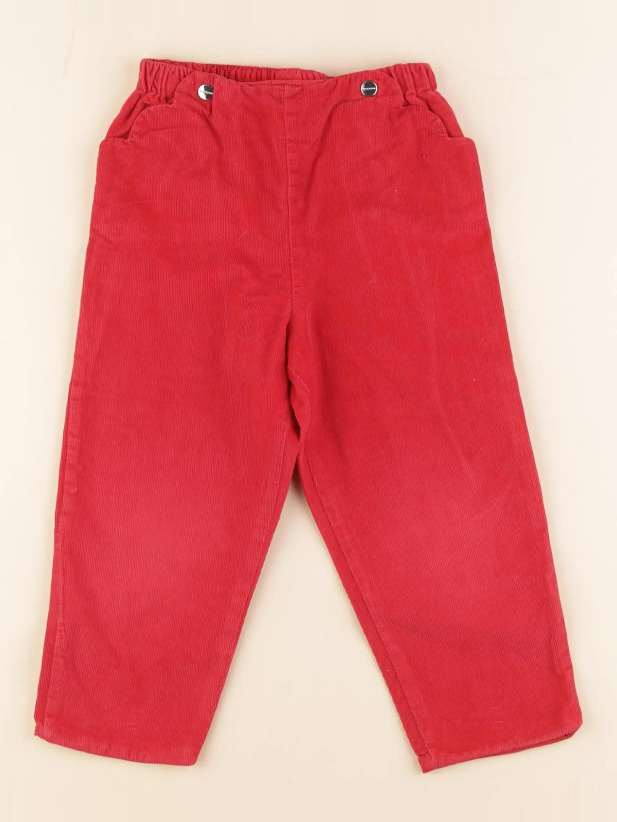Jacadi - pantalon rouge - 36 mois