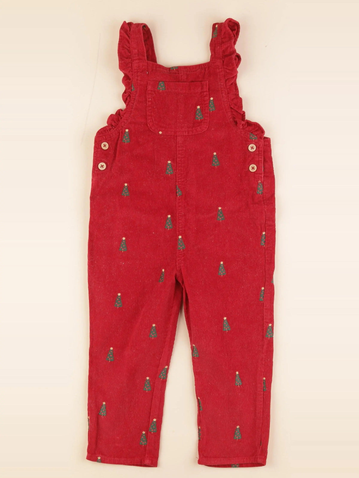 Boutchou - salopette rouge - 36 mois
