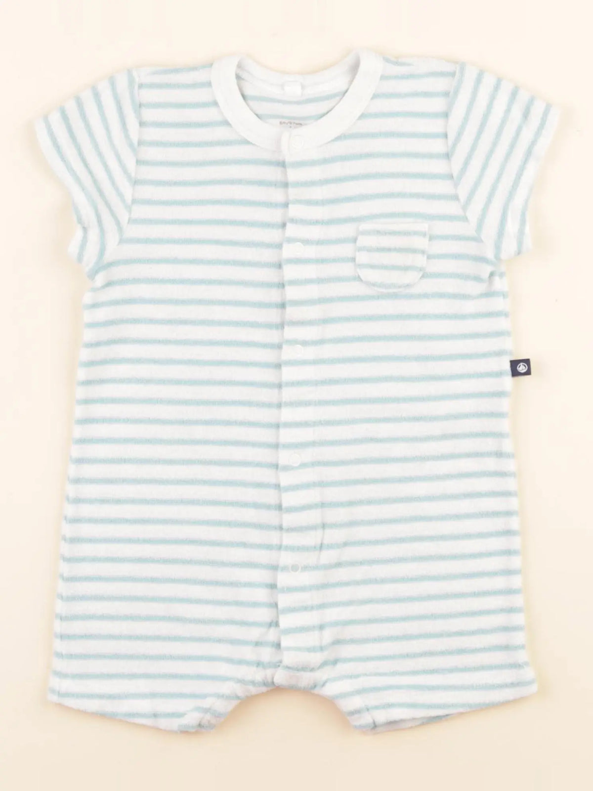 Combinaison blanc, bleu
