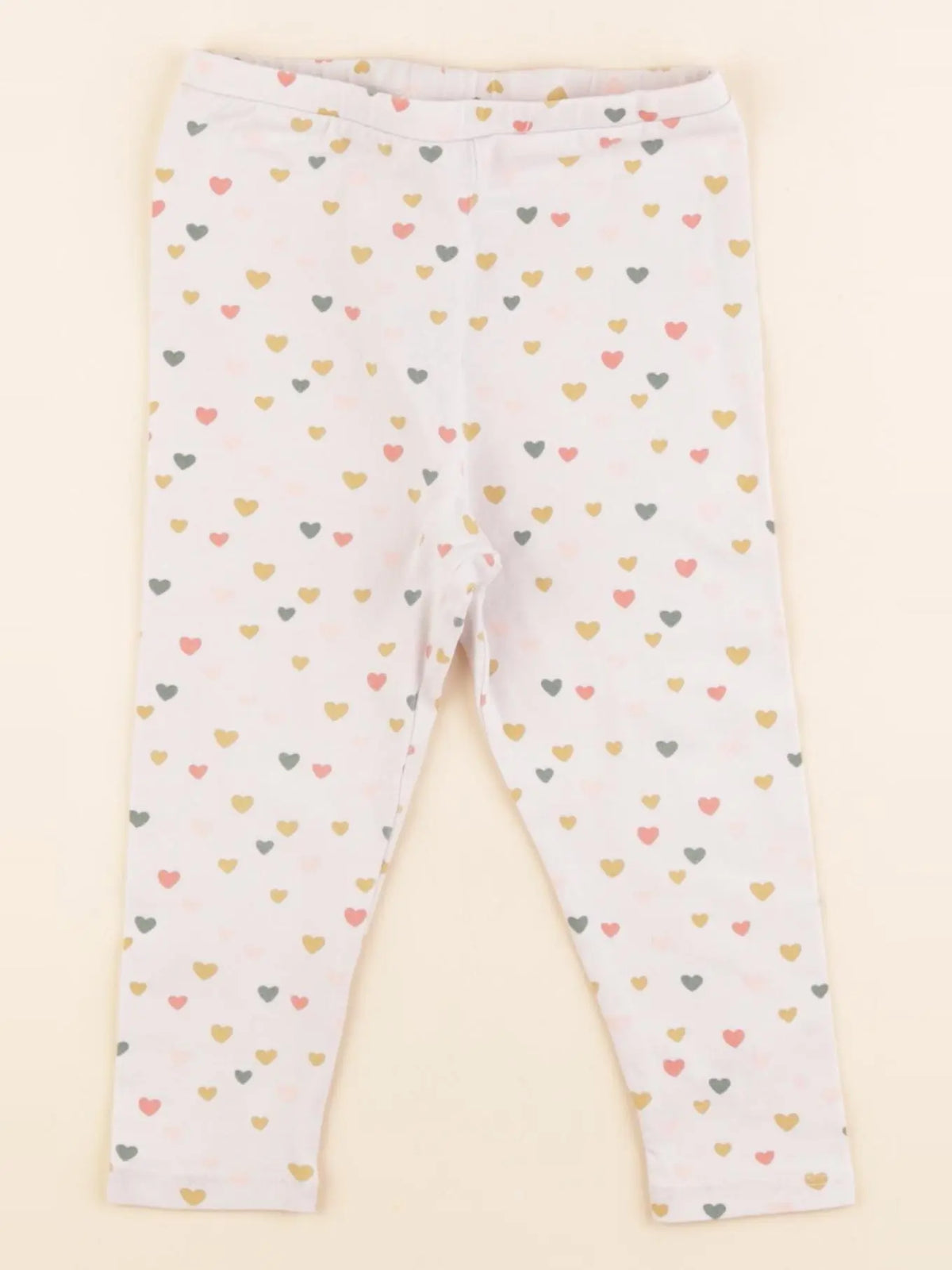 Tape à l'oeil - legging blanc - 24 mois