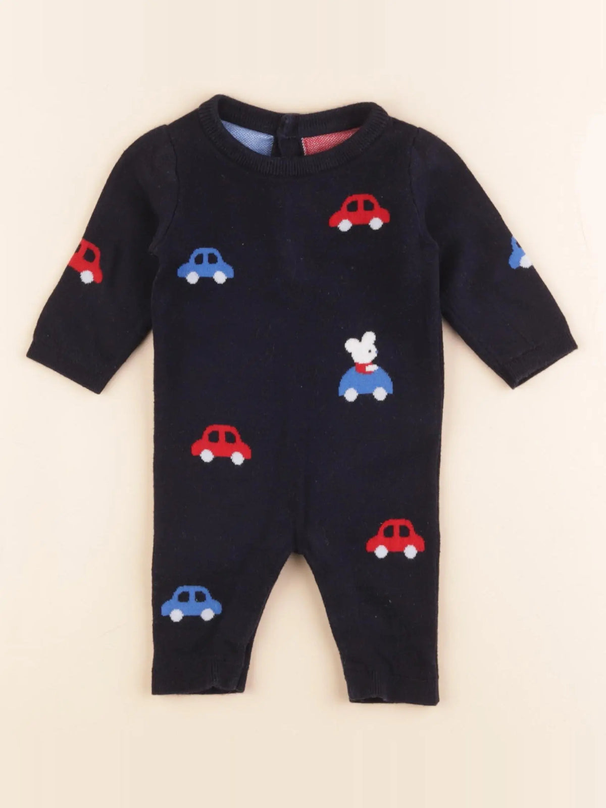 Jacadi - combinaison bleu - 3 mois