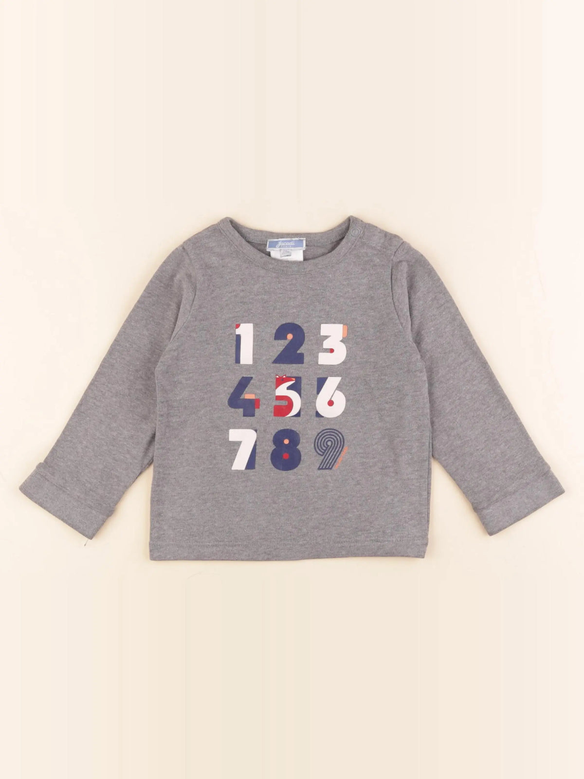Jacadi - tee-shirt gris - 24 mois