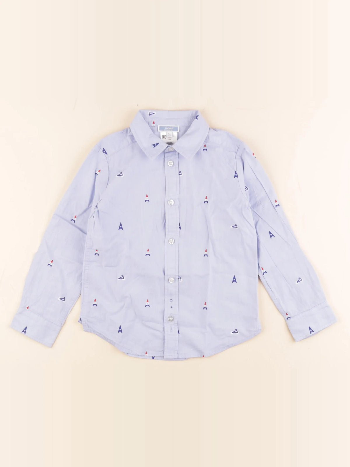 Jacadi - chemise bleu - 5 ans