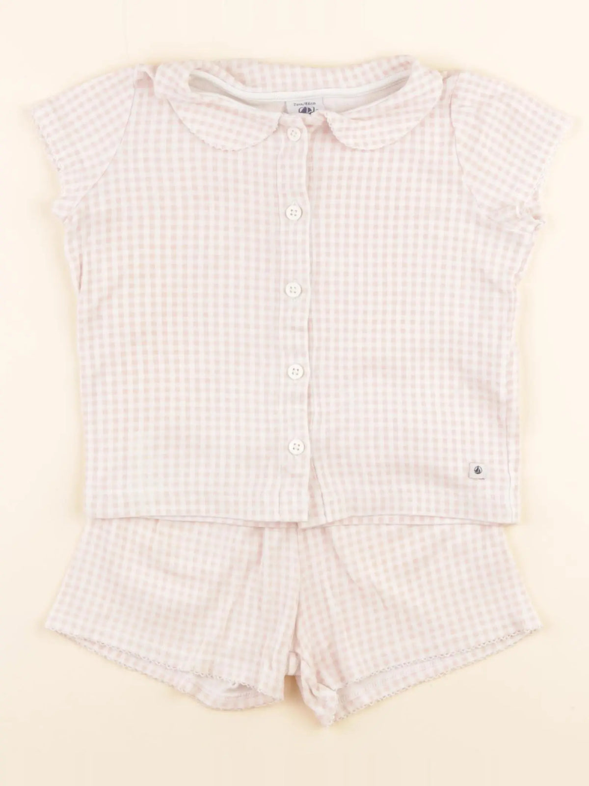 Pyjama coton rose