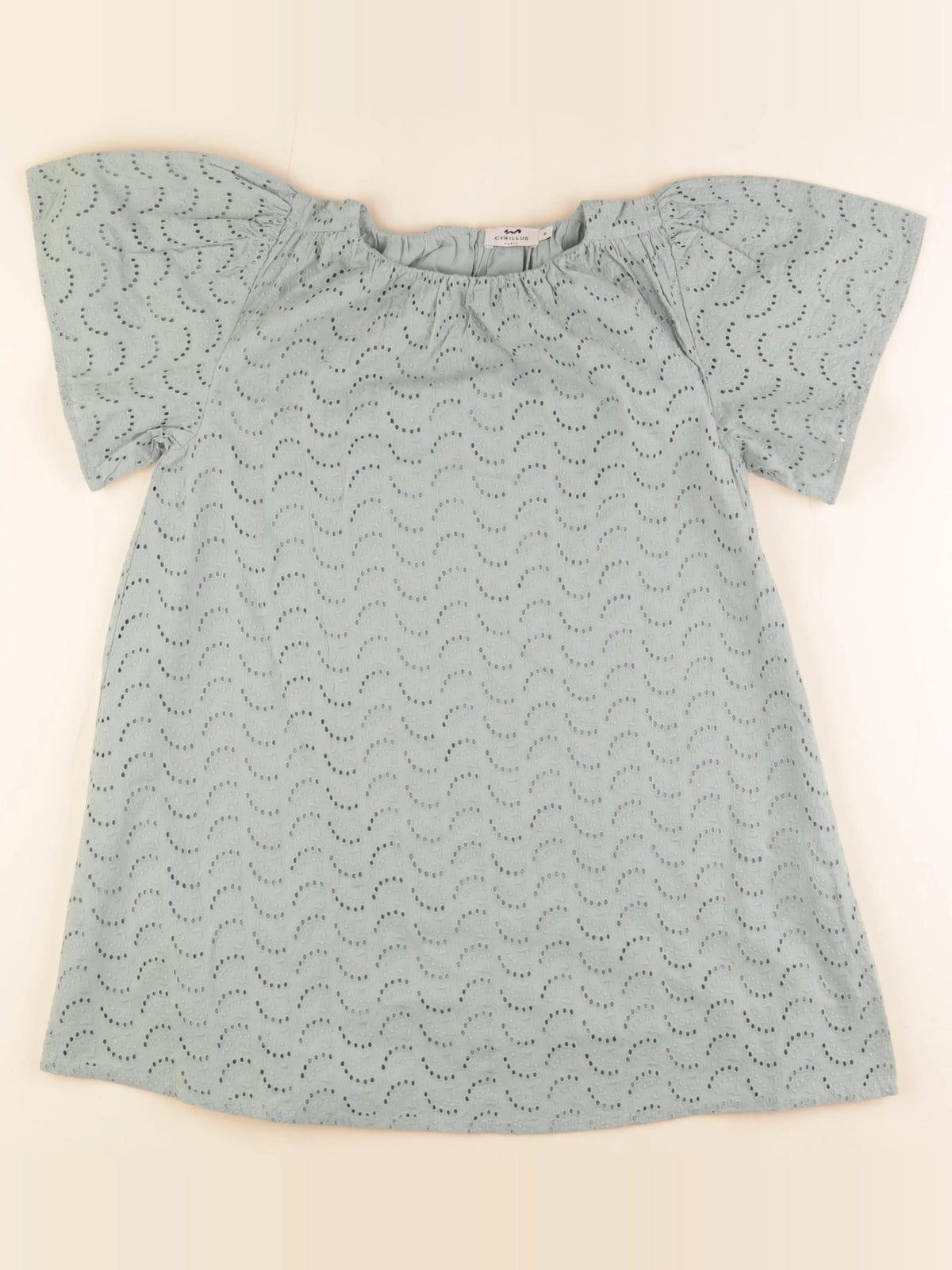 Cyrillus - robe vert - 8 ans