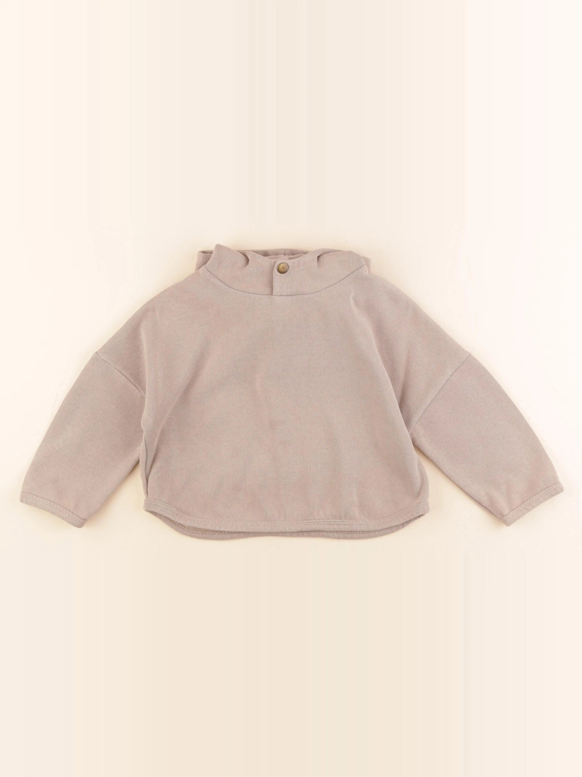 Gamin gamine - sweat beige - 3 ans