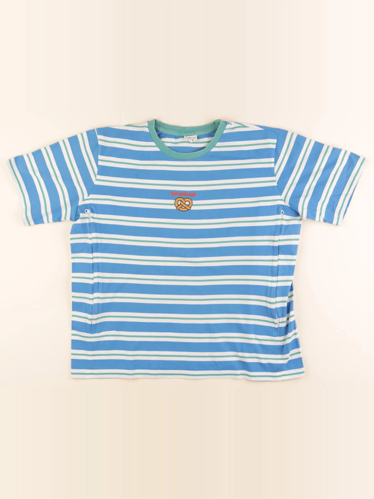Tajine banane - tee-shirt allaitement, grossesse bleu - m