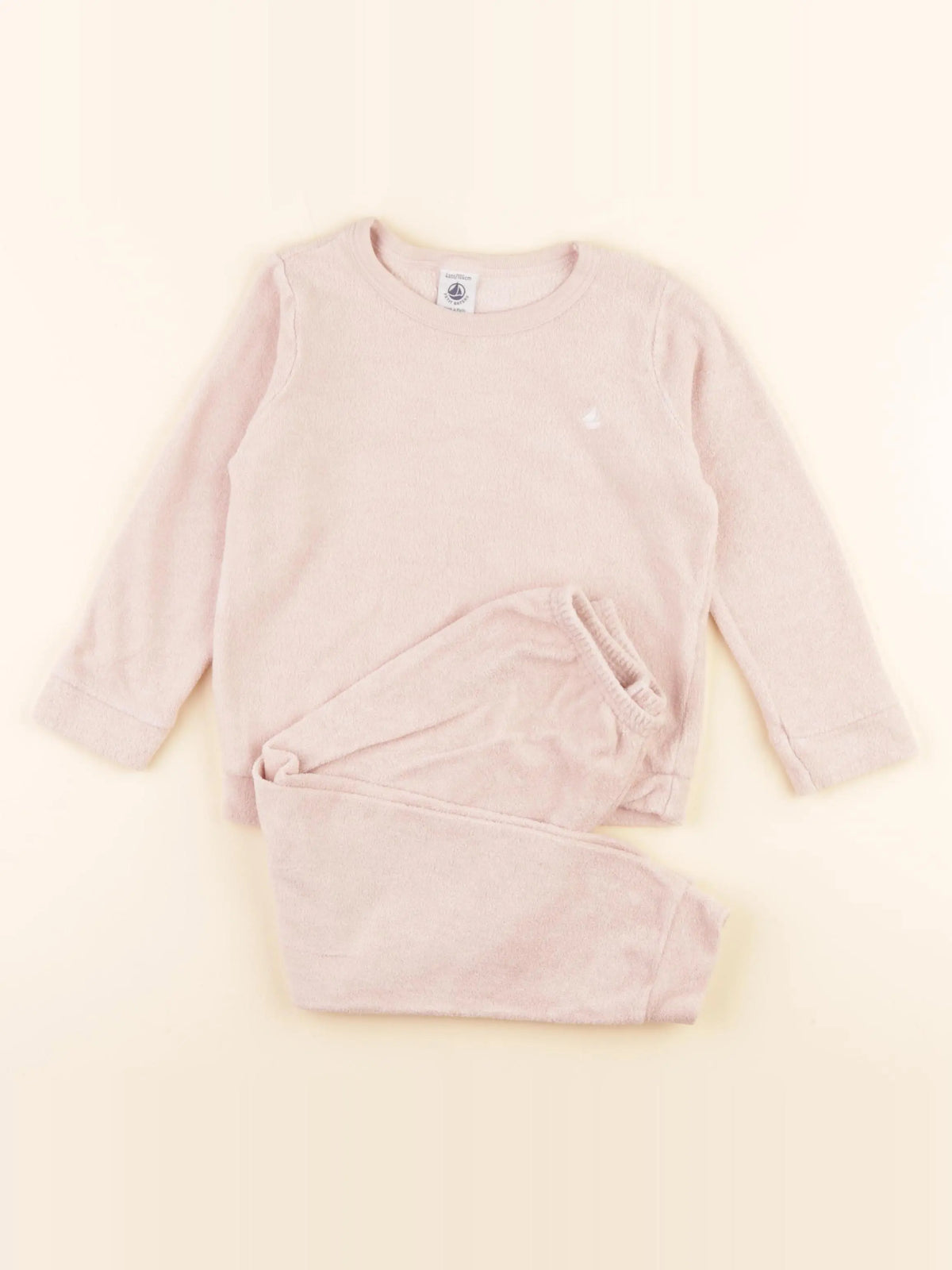 Pyjama velours rose