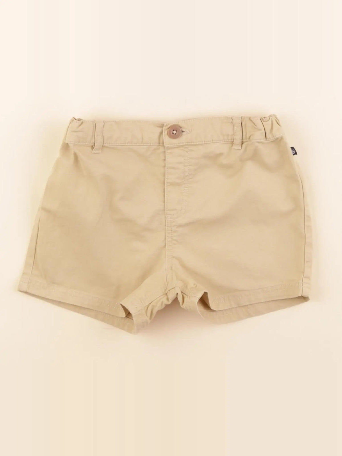 Petit Bateau - short jaune - 3 ans