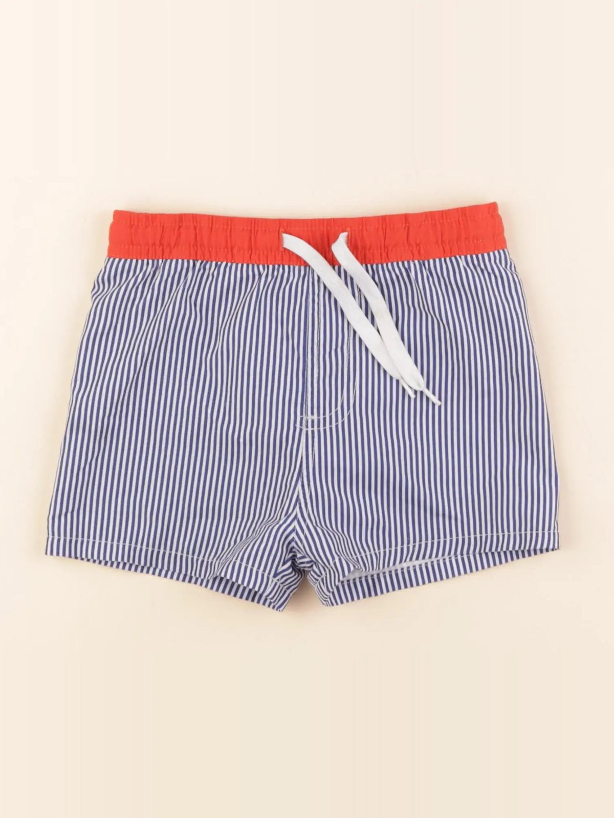 Boutchou - maillot de bain bleu, blanc - 2 ans