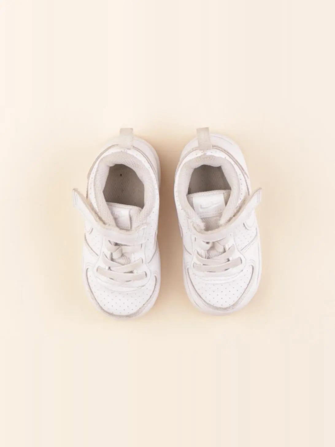 Nike - tennis à scratch/ lacets blanc - pointure 22