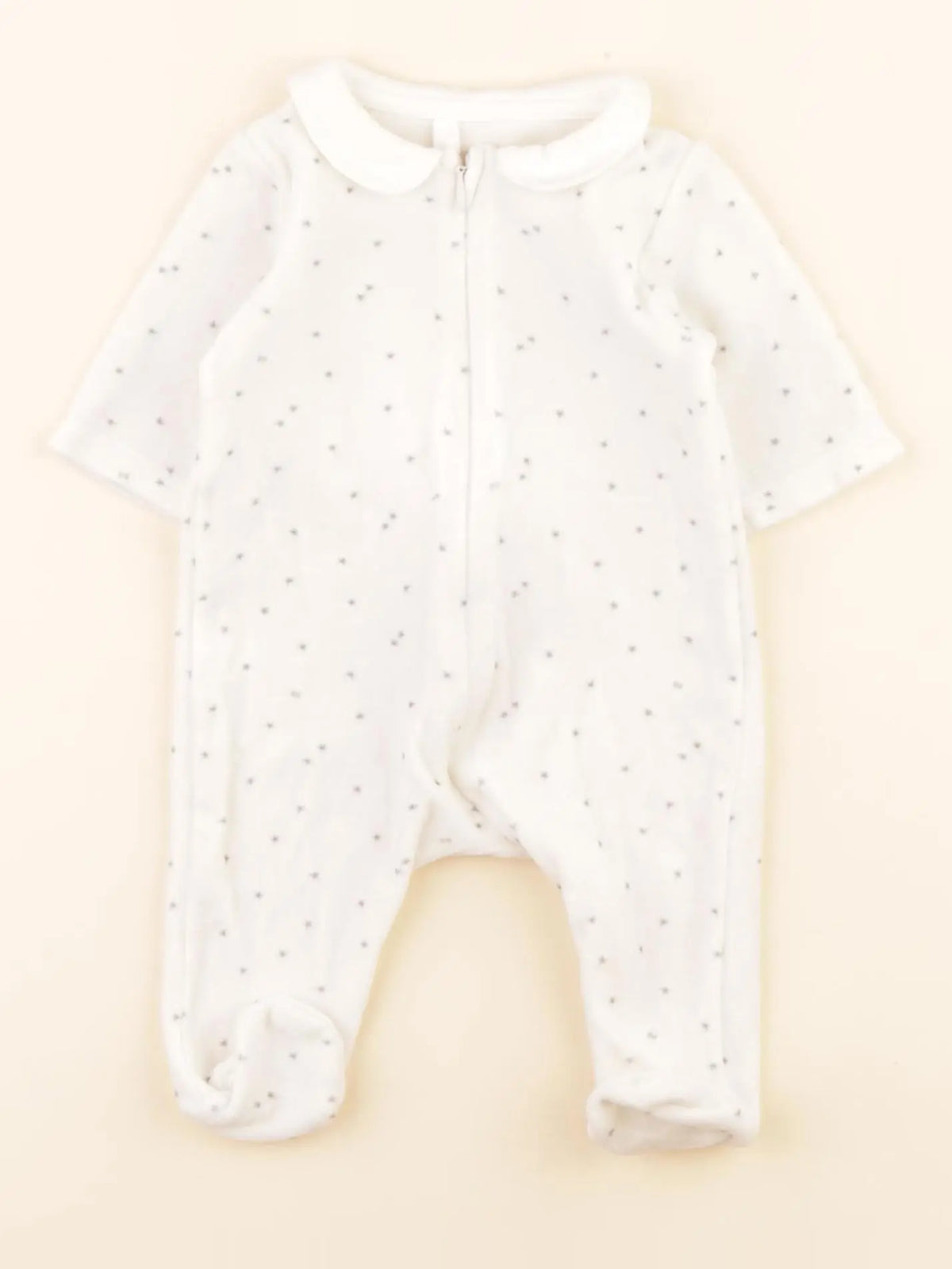 Pyjama velours blanc