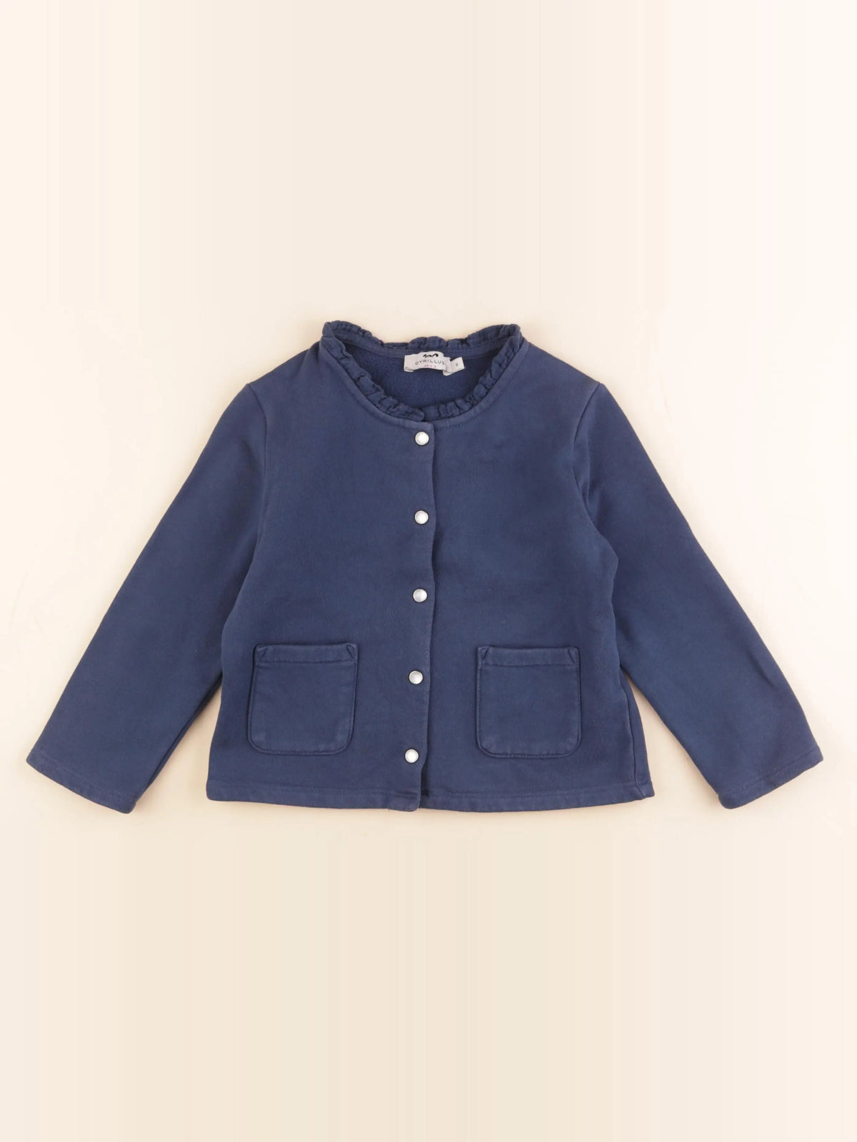 Cyrillus - veste bleu - 6 ans