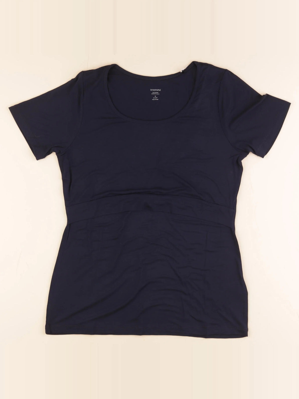 Seraphine - tee-shirt grossesse, allaitement bleu - M