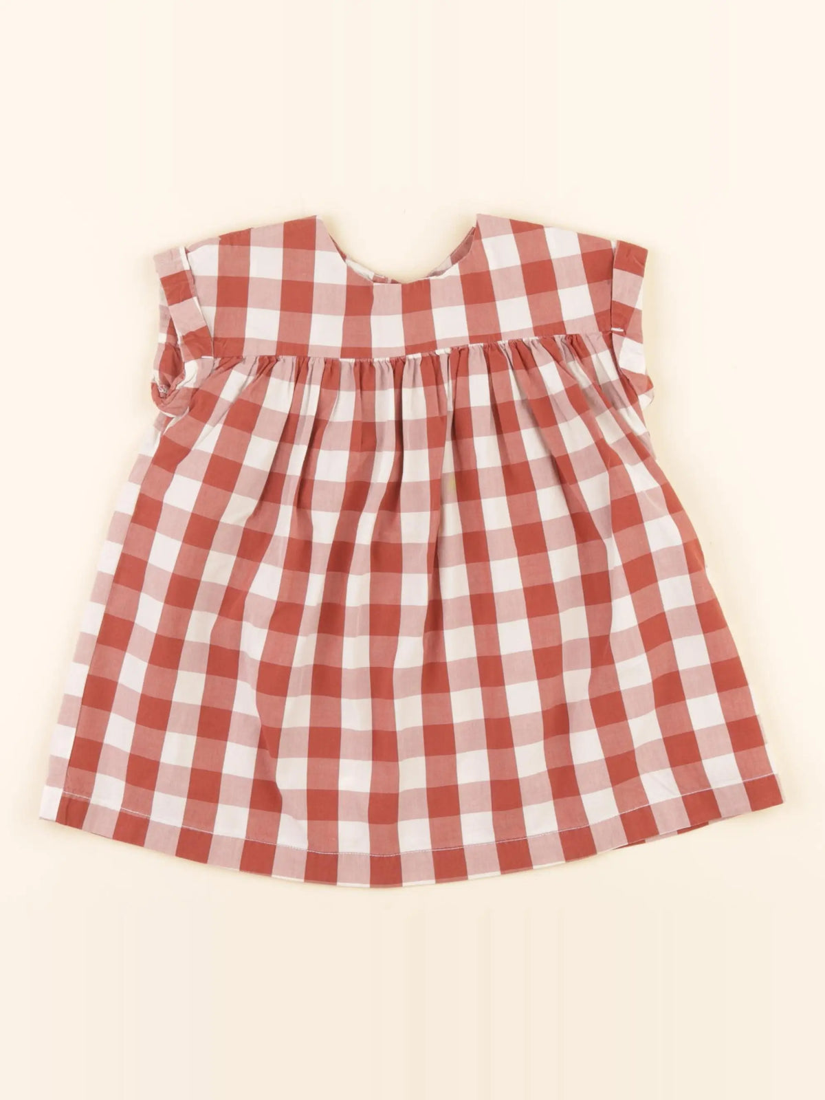 Robe blanc, marron