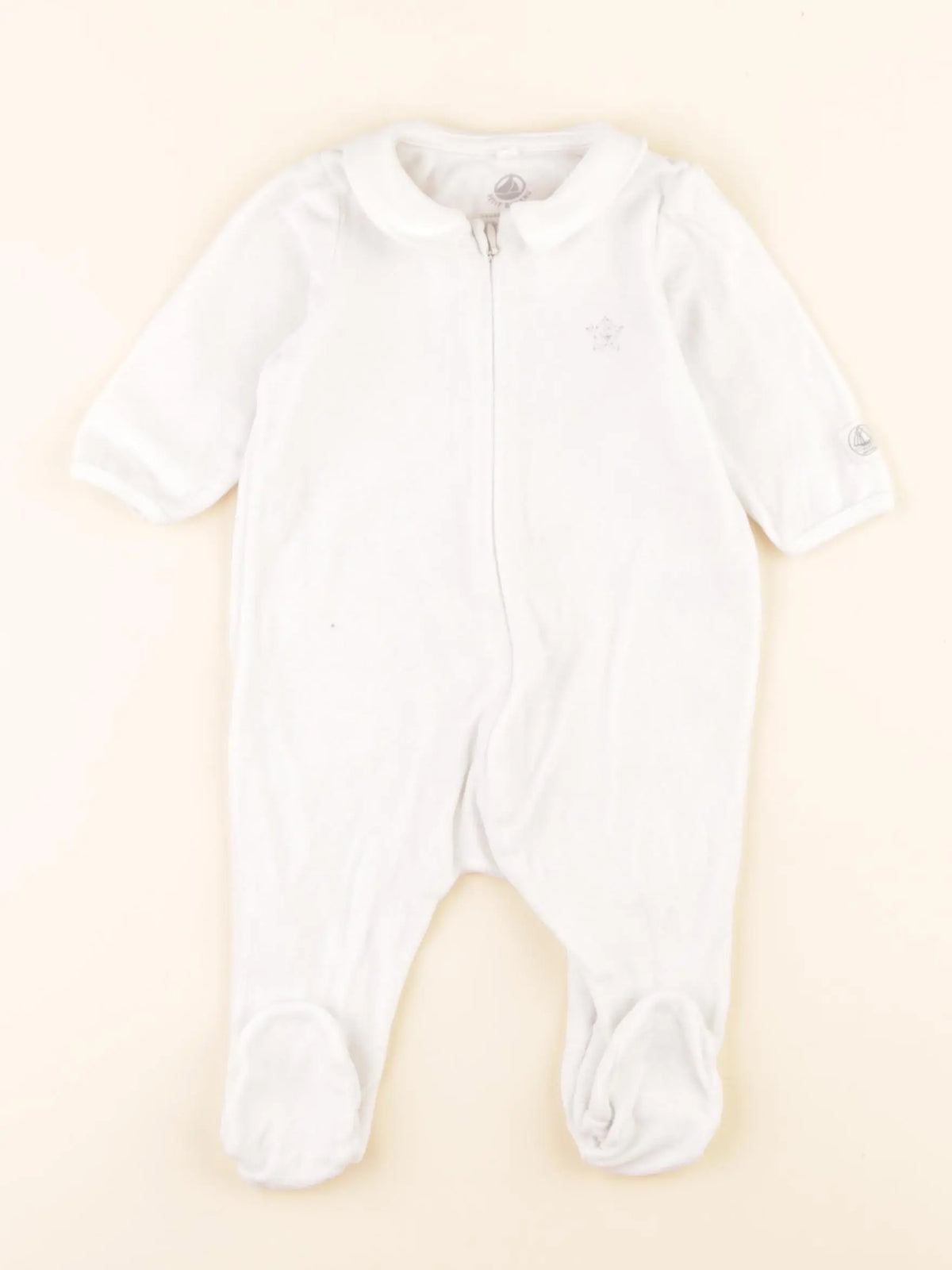 Pyjama velours blanc