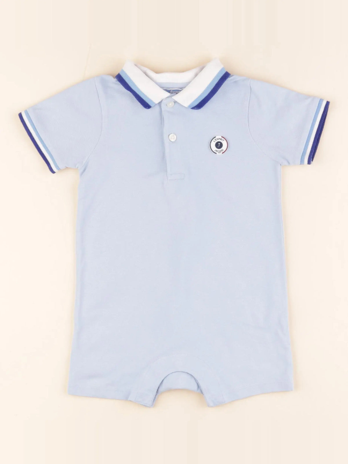 Jacadi - combinaison bleu - 24 mois