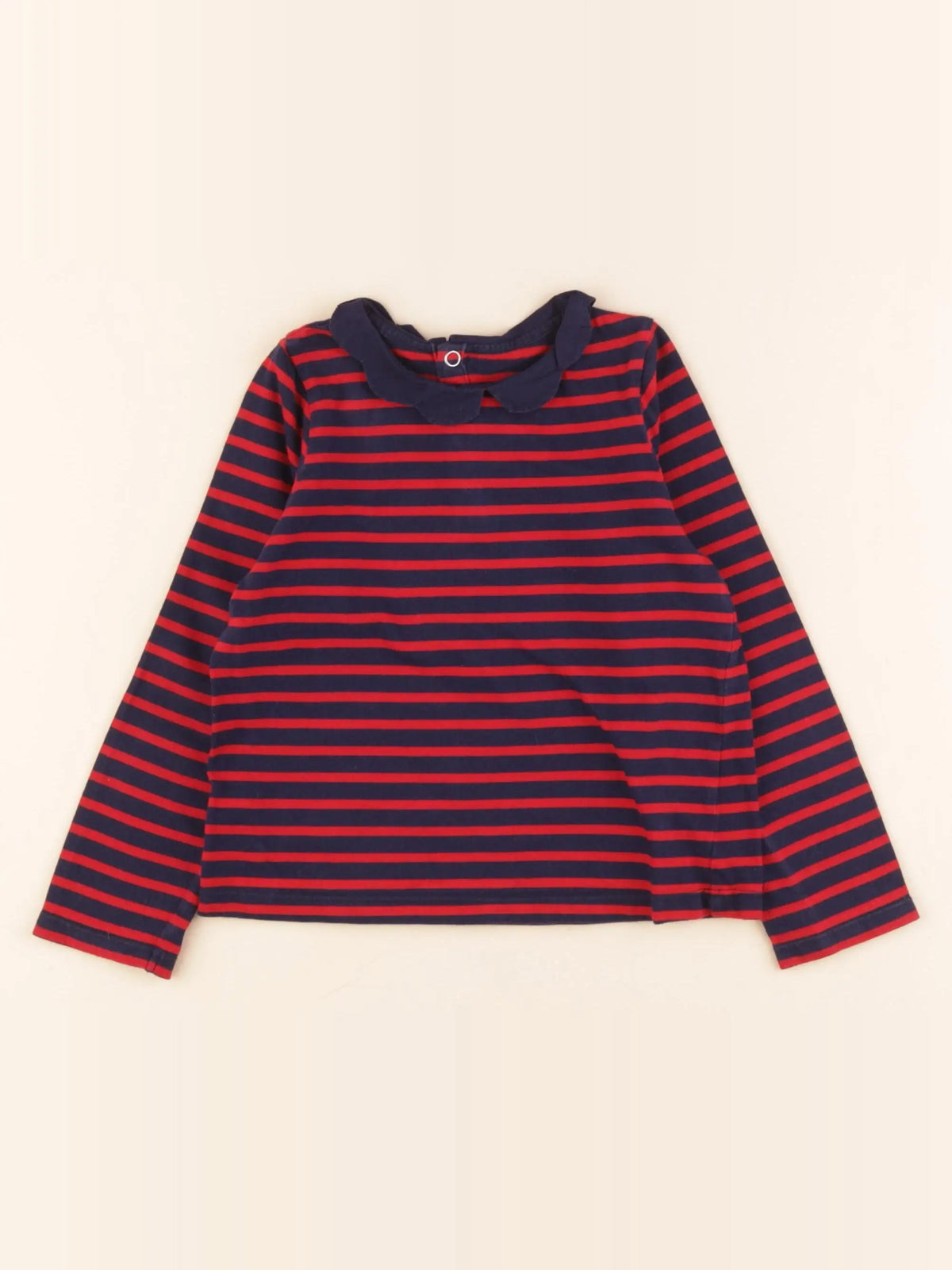 Jacadi - tee-shirt bleu, rouge - 4 ans