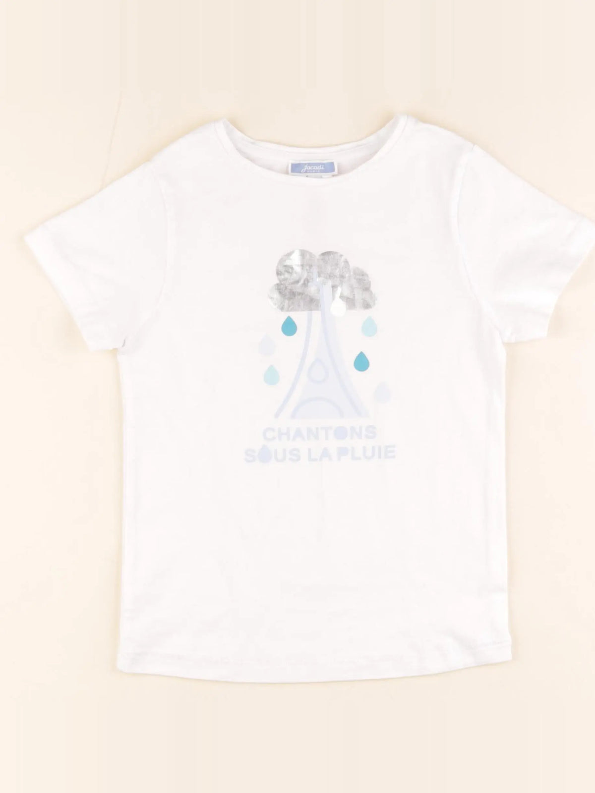 Jacadi - tee-shirt blanc - 6 ans
