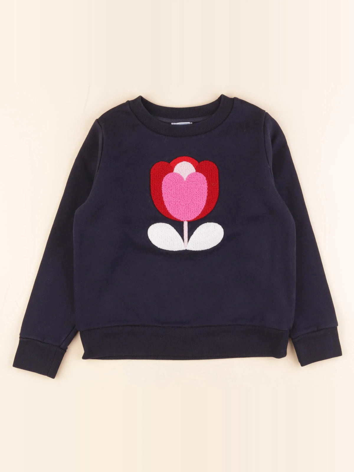 Jacadi - sweat bleu - 8 ans