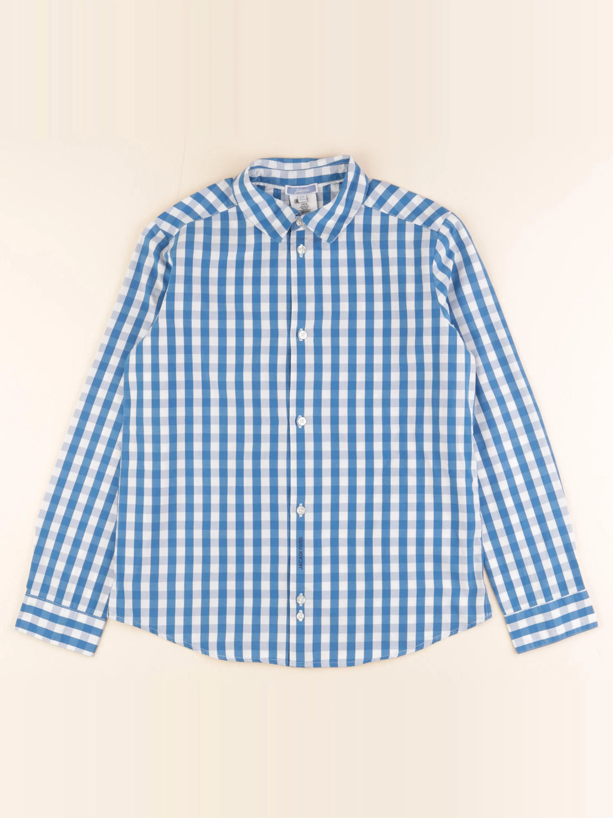 Jacadi - chemise blanc, bleu - 12 ans