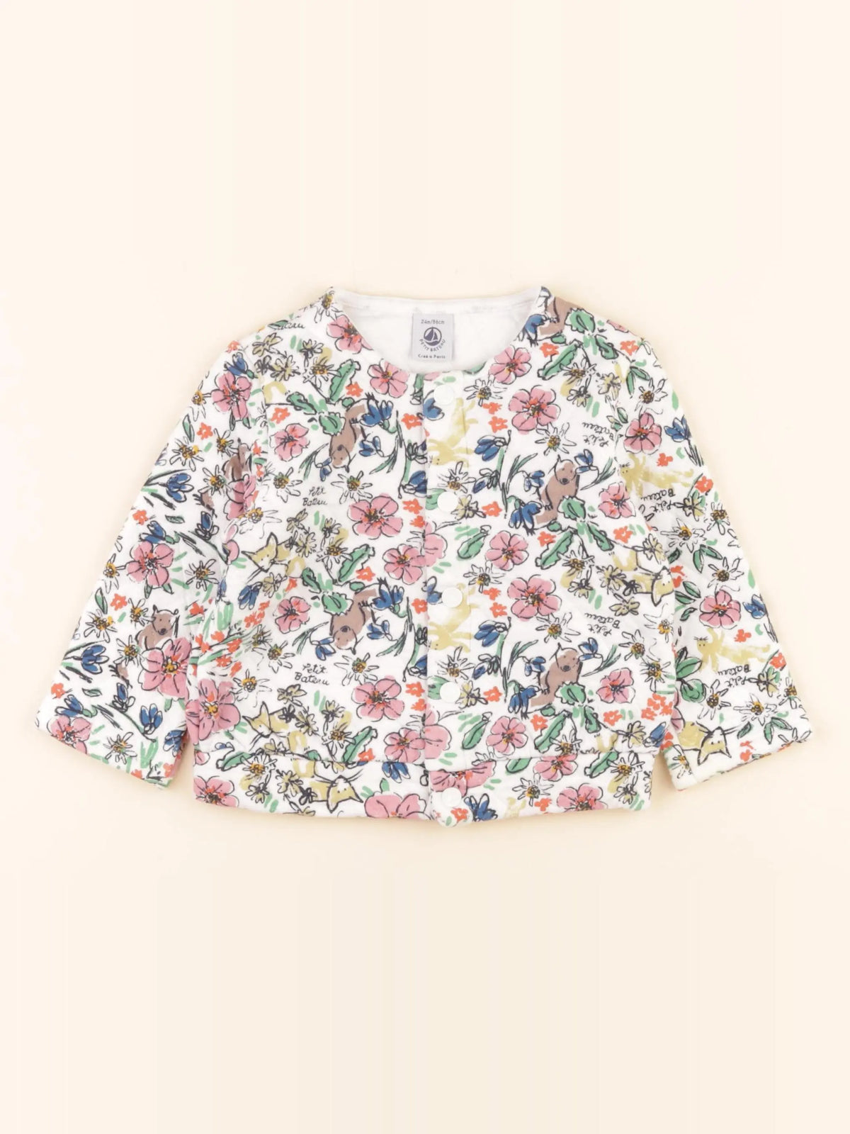 Gilet multicolore