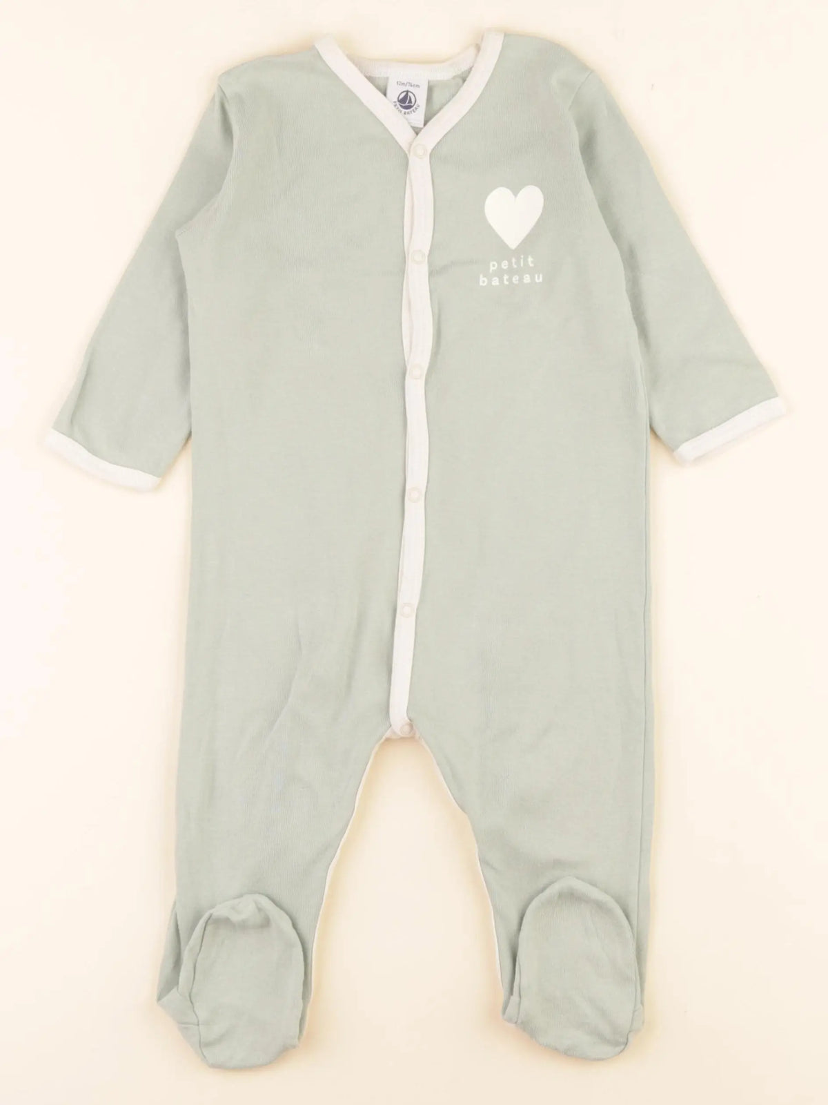 Pyjama coton vert