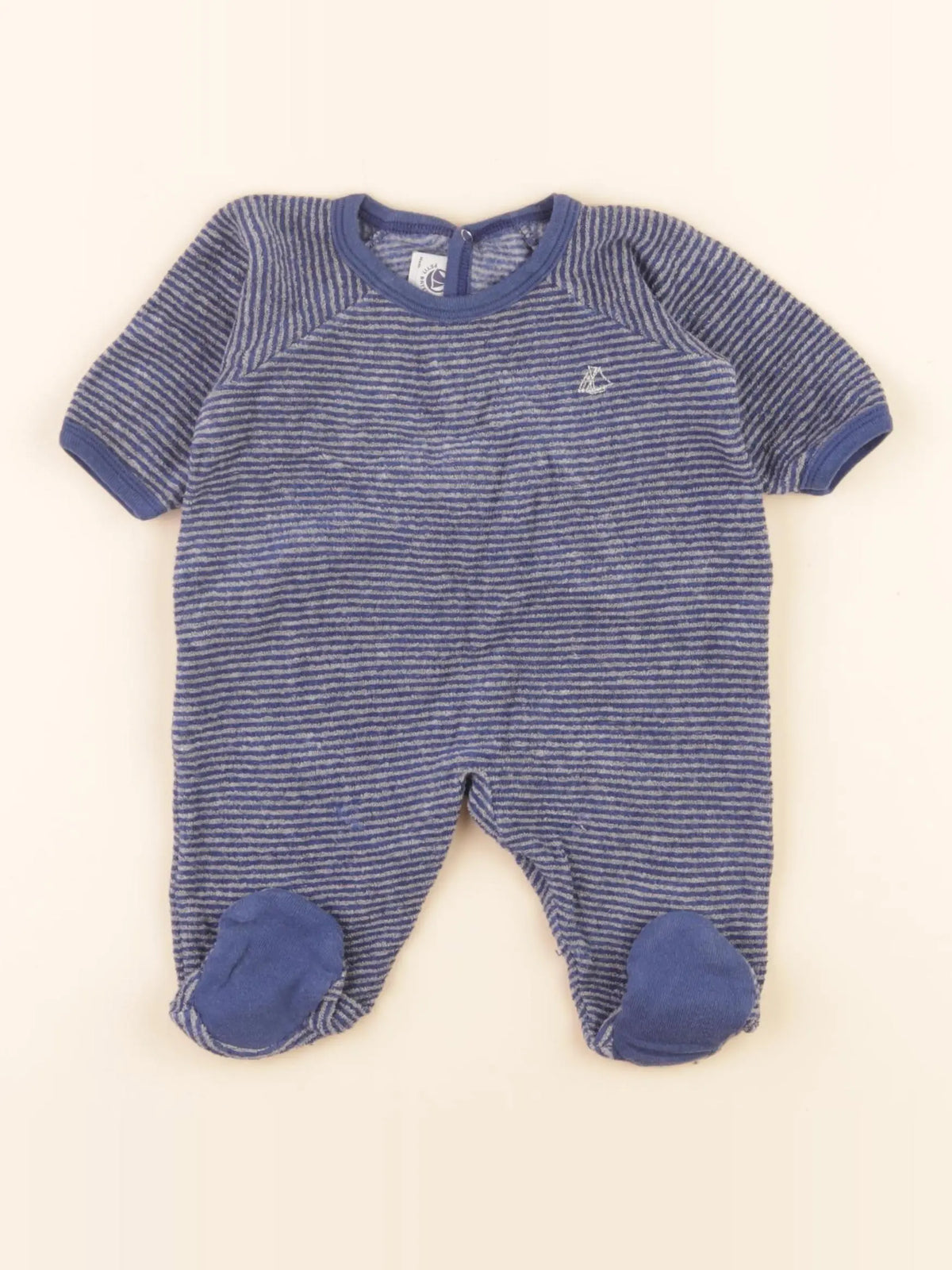 Pyjama velours bleu