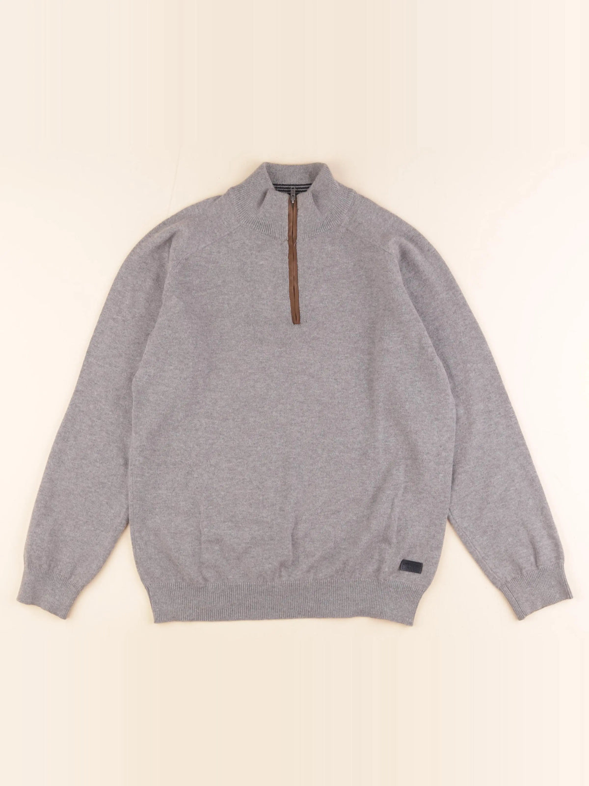 Cyrillus - pull gris - 12 ans