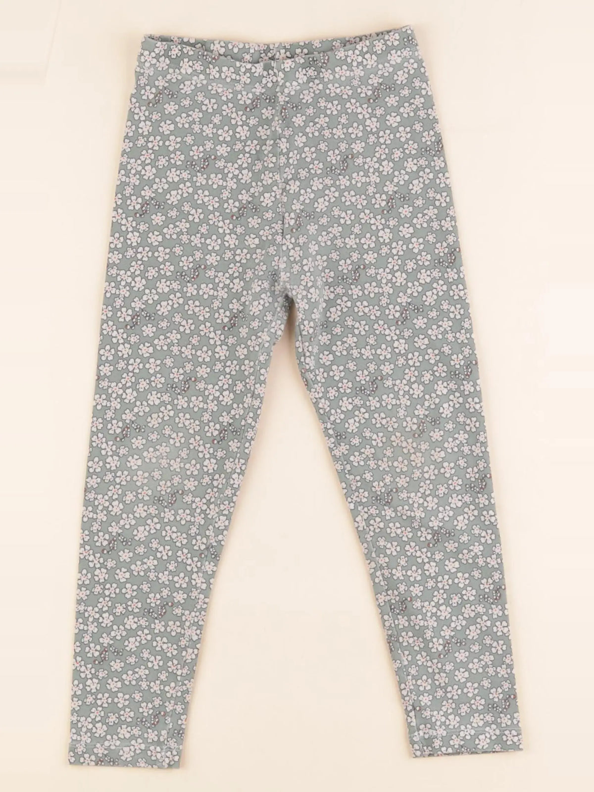 Monoprix - legging vert - 4 ans