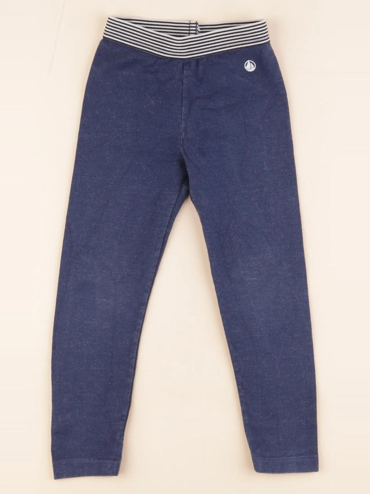 Petit Bateau - legging bleu - 4 ans