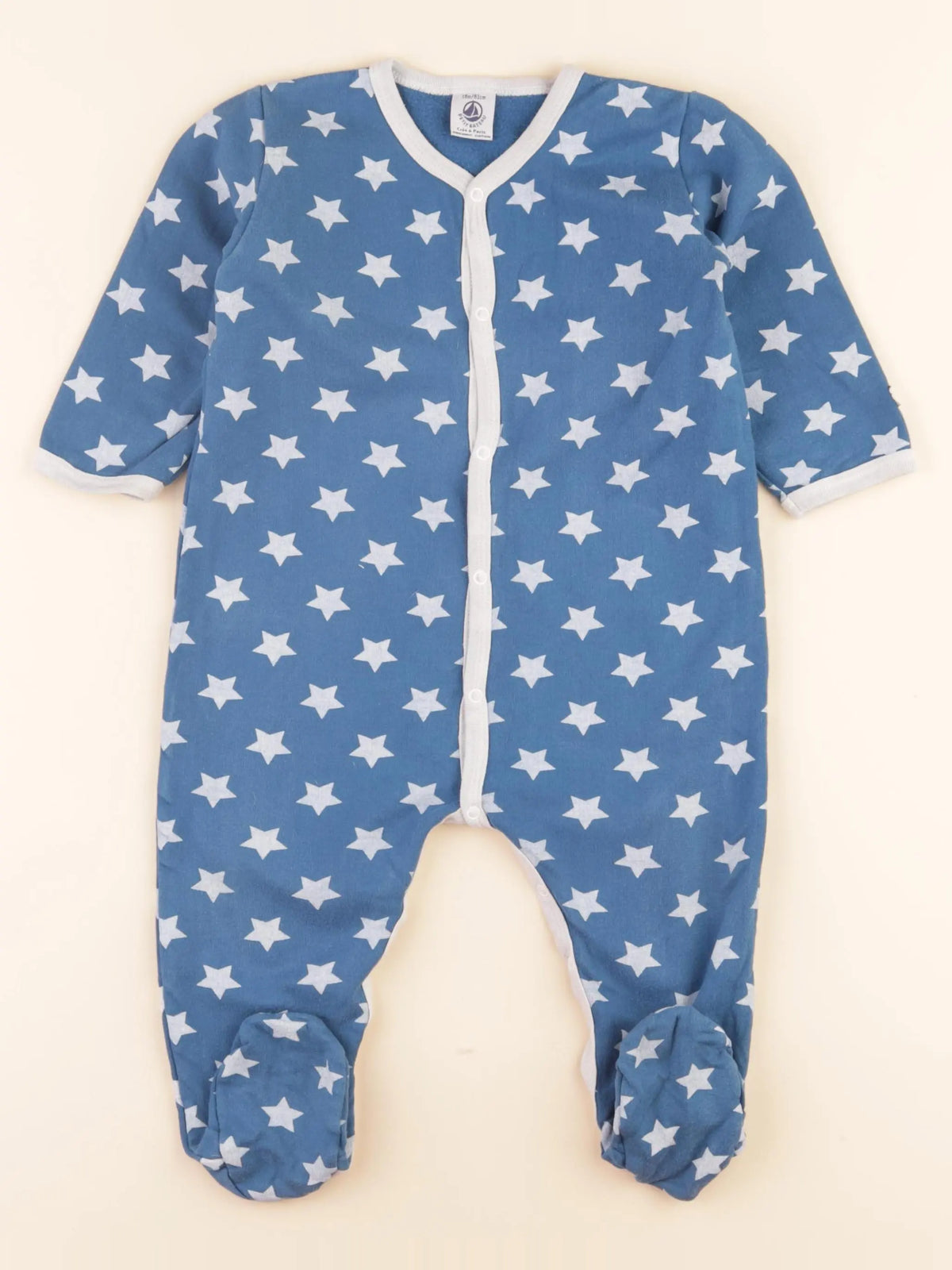 Pyjama coton bleu
