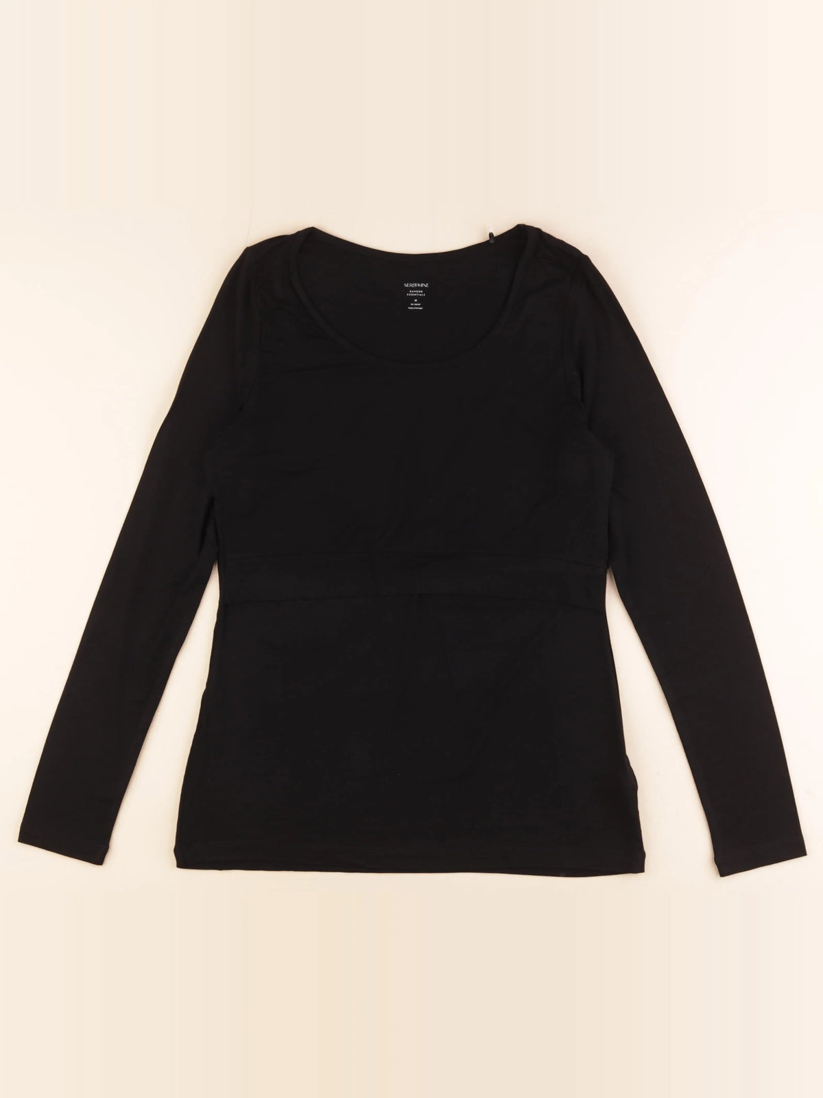 Seraphine - tee-shirt grossesse, allaitement noir - m