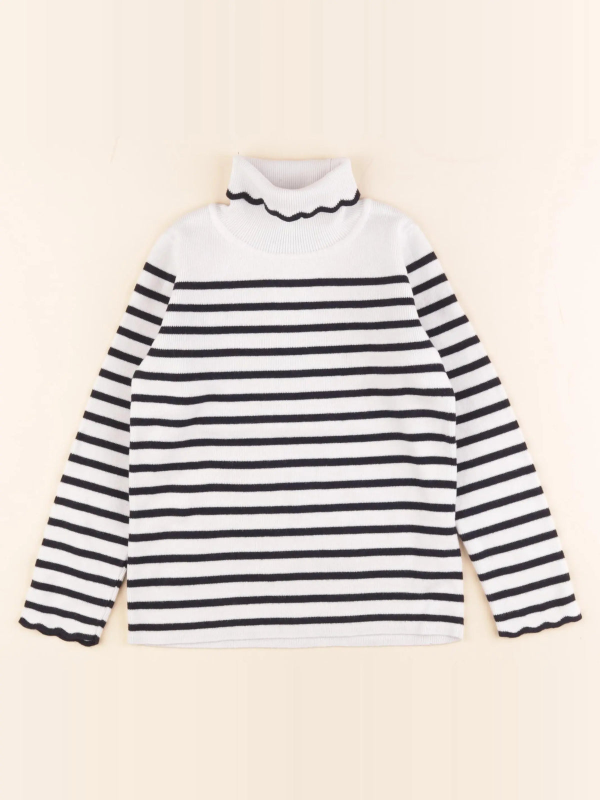Jacadi - pull blanc - 6 ans