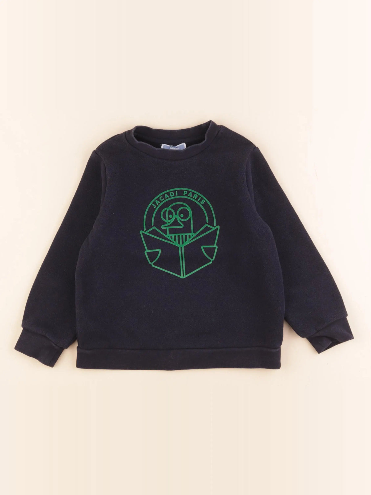 Jacadi - sweat bleu - 4 ans