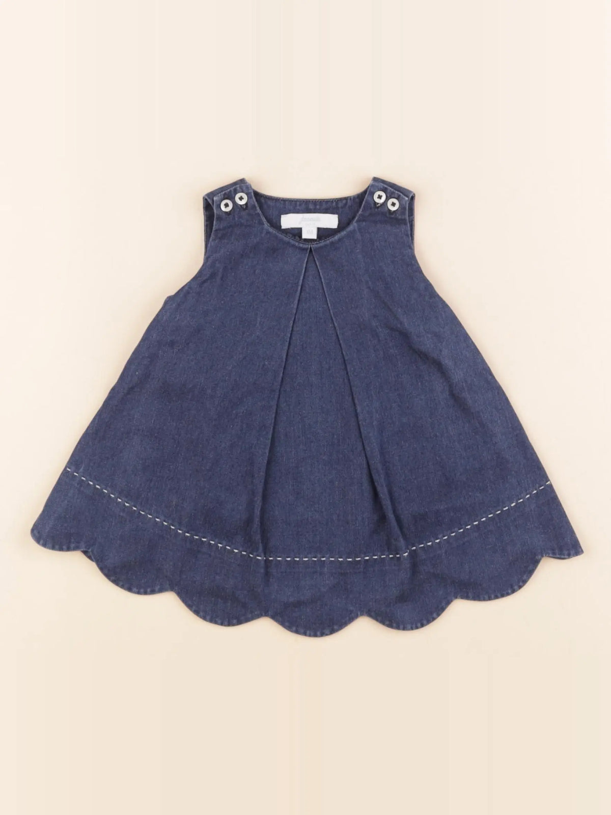 Jacadi - robe bleu - 1 mois