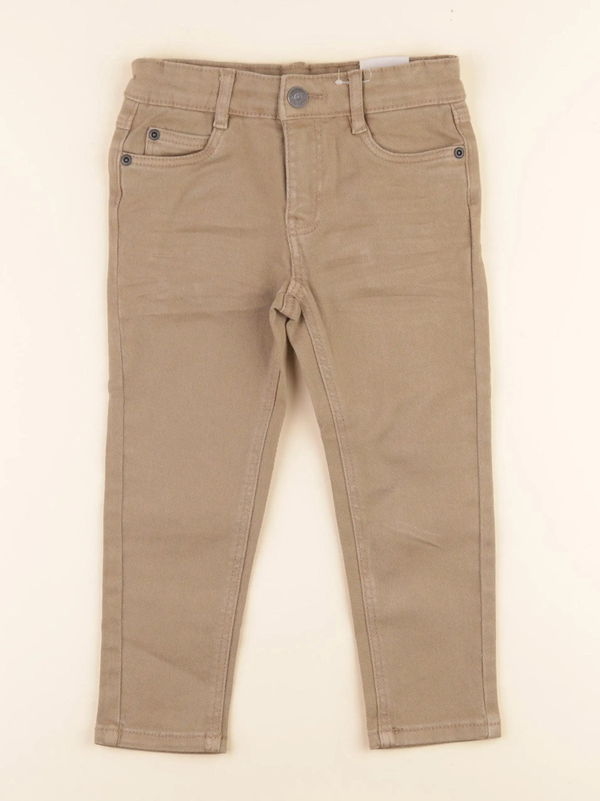 Vertbaudet - pantalon marron - 3 ans