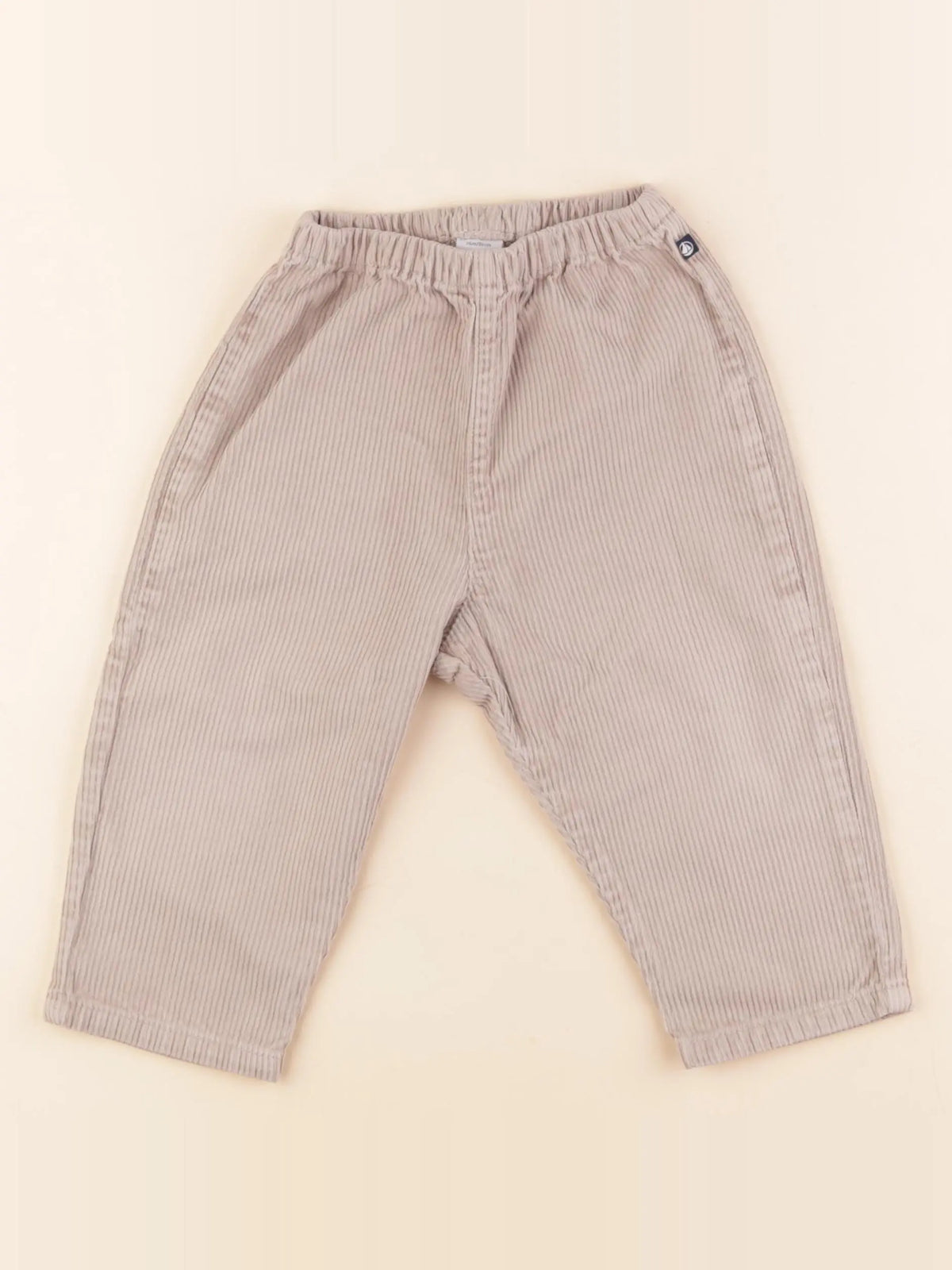 Petit Bateau - pantalon beige - 24 mois