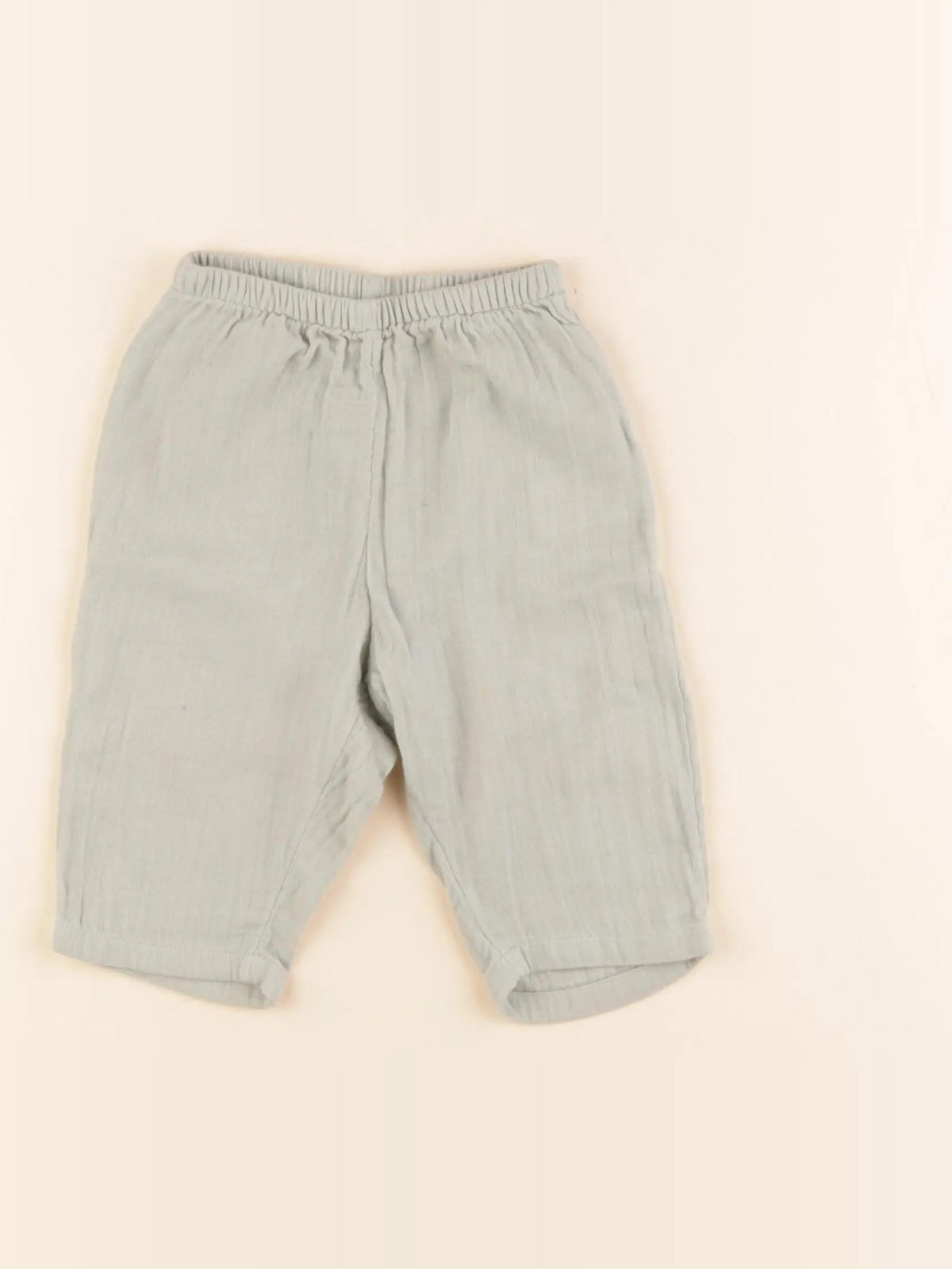 Petit Bateau - pantalon vert - 6 mois