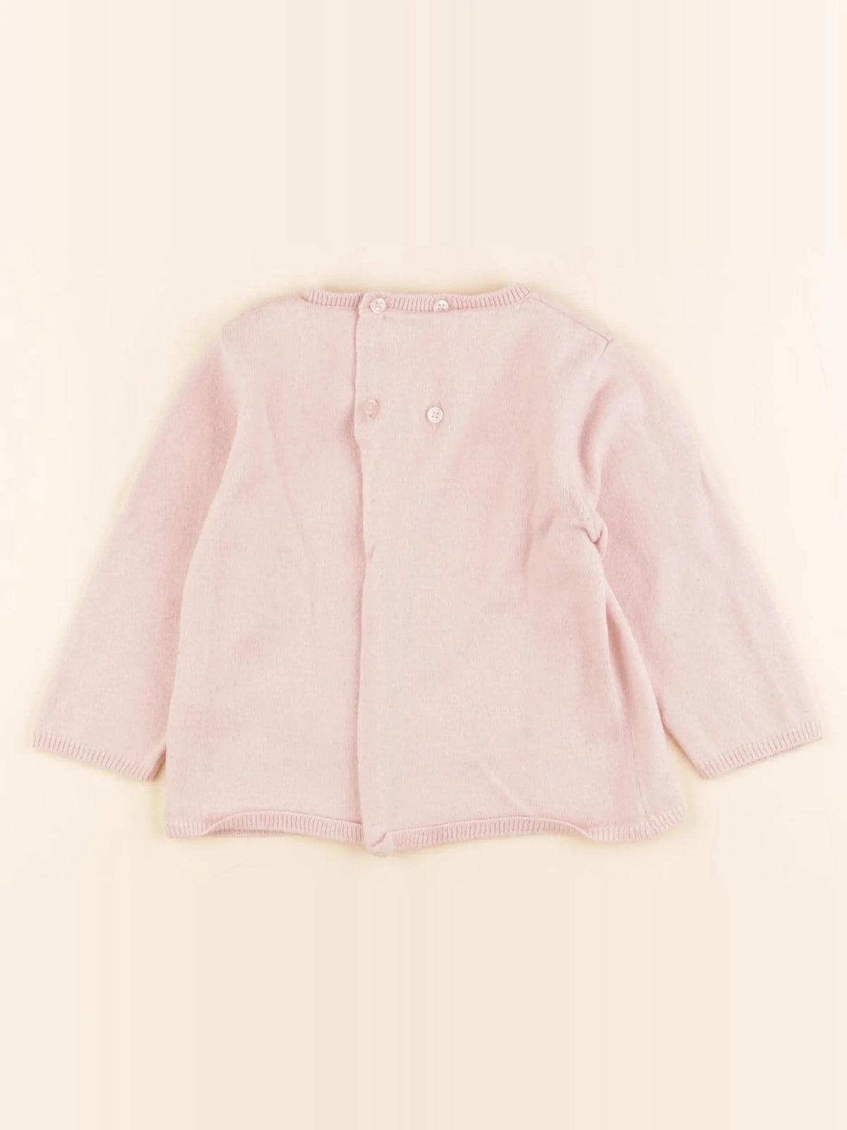 Boutchou - pull rose - 18 mois