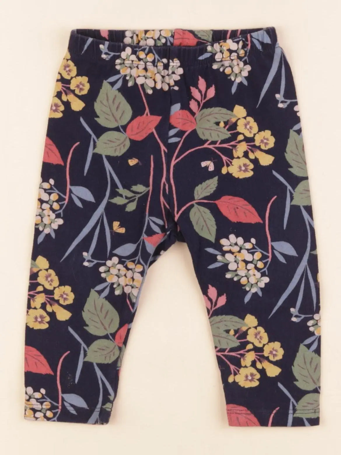 GAP - legging bleu - 6/12 mois