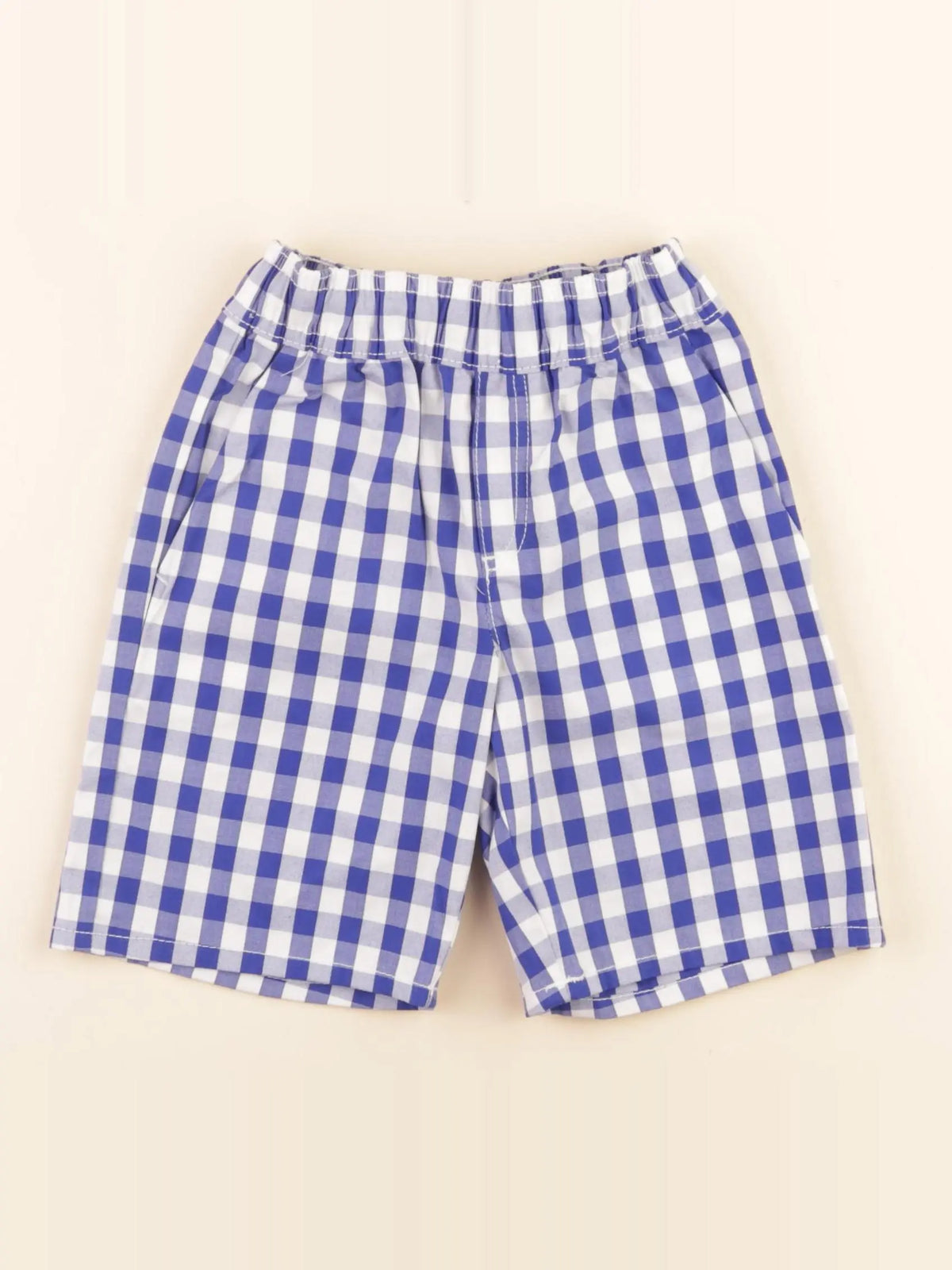 Jacadi - short bleu, blanc - 24 mois