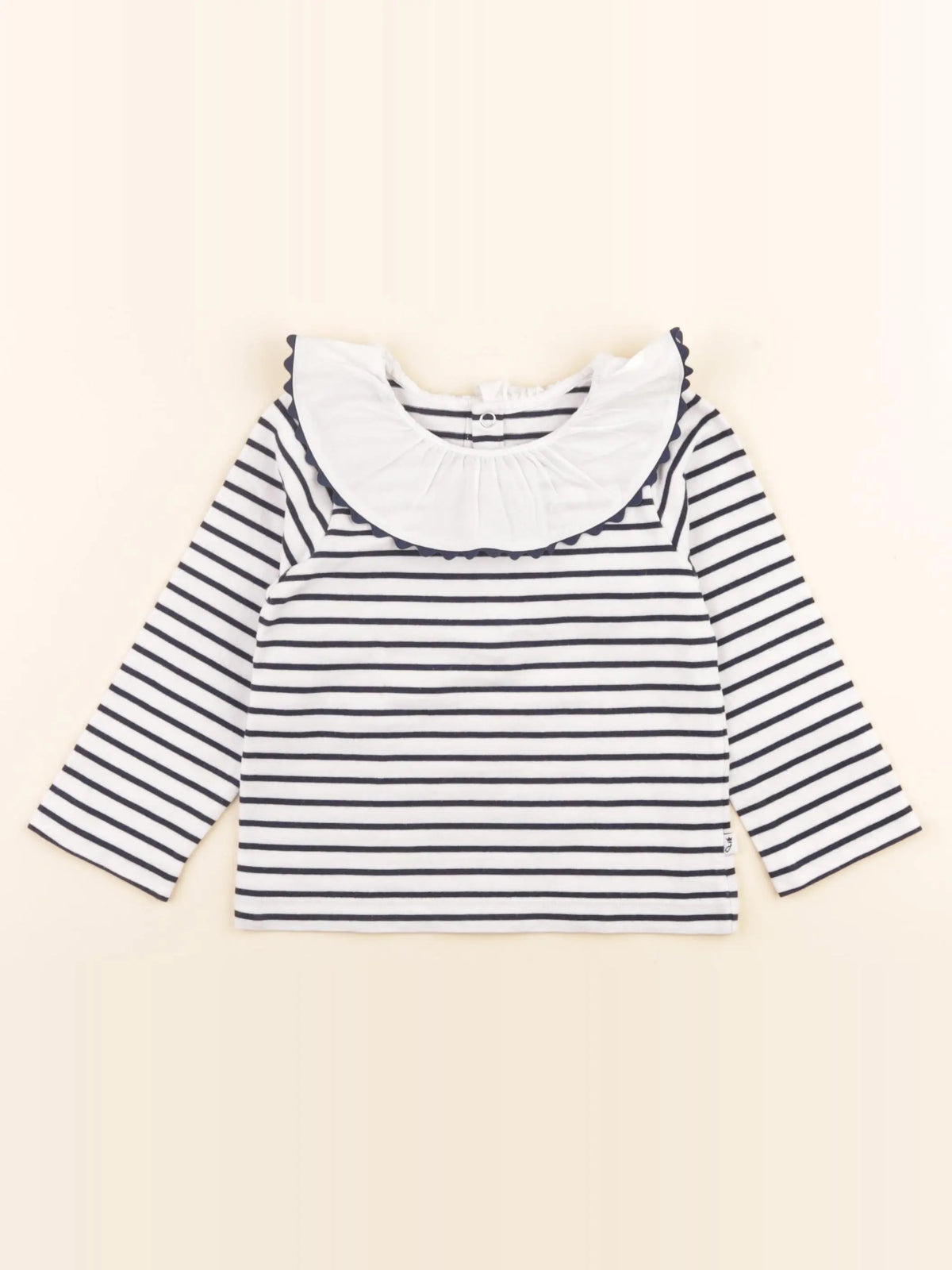 Jacadi - tee-shirt blanc, bleu - 24 mois
