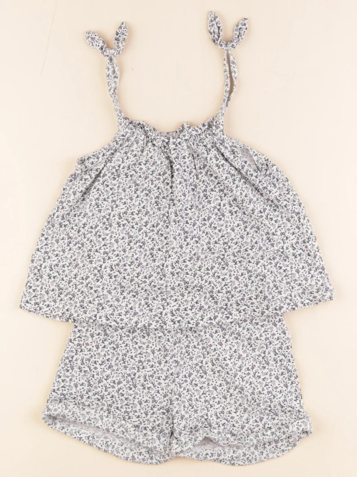Vertbaudet - pyjama coton multicolore - 4 ans